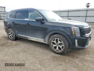 2020 Kia Telluride EX with VIN 5XYP34HC1LG047435, listed as a Copart auction lot 54211185 with Not provided miles and Salvage title. Bid and sale history available at DreamBid. Image 4.