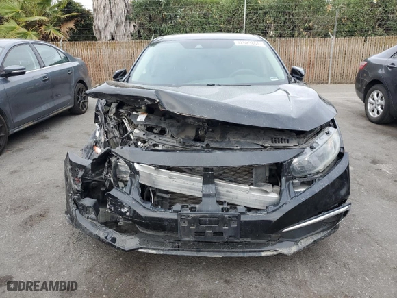 2019 Honda Civic Sedan LX with VIN 19XFC2F6XKE207739, listed as a Copart auction lot 72029864 with 91,437 mi miles and Salvage Title. Bid and sale history available at carsss.com. Image 5.