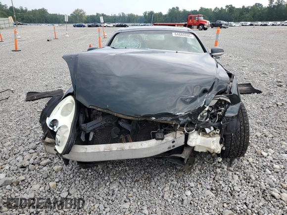 2002 Lexus SC 430 with VIN JTHFN48Y920006524, listed as a Copart auction lot 64680695 with 166,118 mi miles and Salvage title. Bid and sale history available at DreamBid. Image 5.