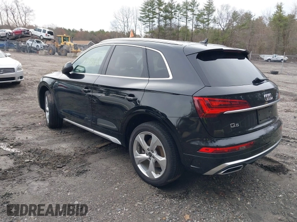 2022 Audi Q5 S line Premium Plus z VIN WA1EAAFY5N2027089, wystawiony jako IAAI lot #39093168 z przebiegiem 24 523 mil mil oraz . Historia ofert i sprzedaży dostępna na DreamBid. Obrazek 3.