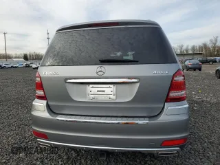 2011 Mercedes-Benz GL-Class GL 450 with VIN 4JGBF7BE8BA692431, listed as a Copart auction lot 46718945 with 114,632 mi miles and Salvage Title. Bid and sale history available at carsss.com. Image 6.