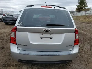 2008 Kia Rondo LX with VIN KNAFG526287205808, listed as a Copart auction lot 52969815 with 117,282 mi miles and Clean Title. Bid and sale history available at carsss.com. Image 6.