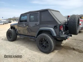 2018 Jeep Wrangler JK Unlimited Sport S with VIN 1C4BJWDG6JL865670, listed as a Copart auction lot 47680015 with 84,651 mi miles and Salvage Title. Bid and sale history available at carsss.com. Image 2.