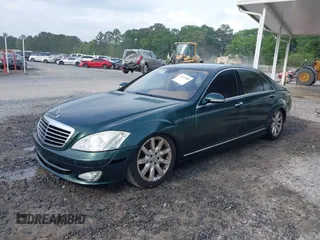 2007 Mercedes-Benz S 550 with VIN WDDNG71X77A090036, listed as a IAAI auction lot 42117580 with 137,160 mi miles and . Bid and sale history available at carsss.com. Image 2.
