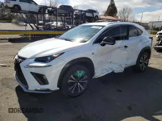 2019 Lexus NX with VIN JTJBARBZ3K2206634, listed as a Copart auction lot 47739195 with 94,217 mi miles and Salvage Title. Bid and sale history available at carsss.com. Image 1.