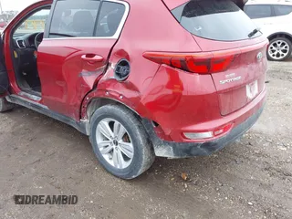 2017 Kia Sportage LX with VIN KNDPMCAC7H7153099, listed as a IAAI auction lot 40939155 with 133,394 mi miles and . Bid and sale history available at carsss.com. Image 6.