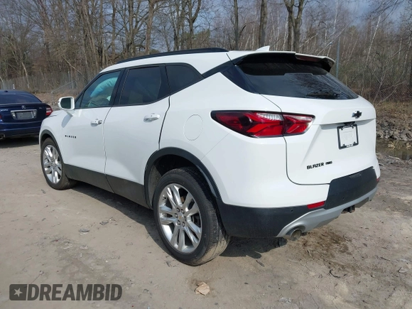2019 Chevrolet Blazer with VIN 3GNKBHRSXKS591317, listed as a IAAI auction lot 42075872 with 103,595 mi miles and . Bid and sale history available at DreamBid. Image 3.