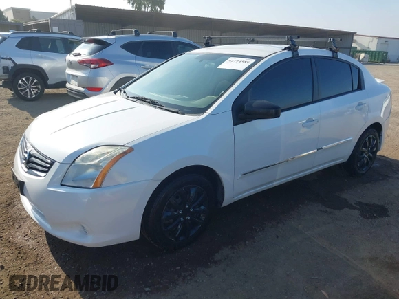 2012 Nissan Sentra S with VIN 3N1AB6AP0CL774000, listed as a IAAI auction lot 42714588 with 168,125 mi miles and . Bid and sale history available at DreamBid. Image 2.