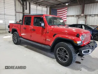 2022 Jeep Gladiator Overland z VIN 1C6HJTFG4NL153418, wystawiony jako Copart lot #46349715 z przebiegiem 25 706 mil mil oraz Szkoda całkowita • Salvage title. Historia ofert i sprzedaży dostępna na DreamBid. Obrazek 4.