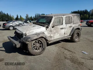 2018 Jeep Wrangler Unlimited Sport S z VIN 1C4HJXDN5JW254560, wystawiony jako Copart lot #53254825 z przebiegiem Nie podano mil oraz Szkoda całkowita • Salvage title. Historia ofert i sprzedaży dostępna na DreamBid. Obrazek 1.