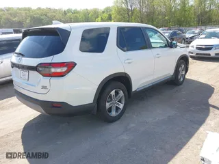 2025 Honda Pilot EX-L with VIN 5FNYG1H46SB080386, listed as a IAAI auction lot 42018056 with 1 mi miles. Bid and sale history available at carsss.com. Image 4.