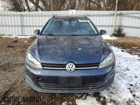 2015 Volkswagen Golf SportWagen TDI SE with VIN 3VWCA7AU6FM508920, listed as a Copart auction lot 43013504 with 265,438 mi miles. Bid and sale history available at carsss.com. Image 5.