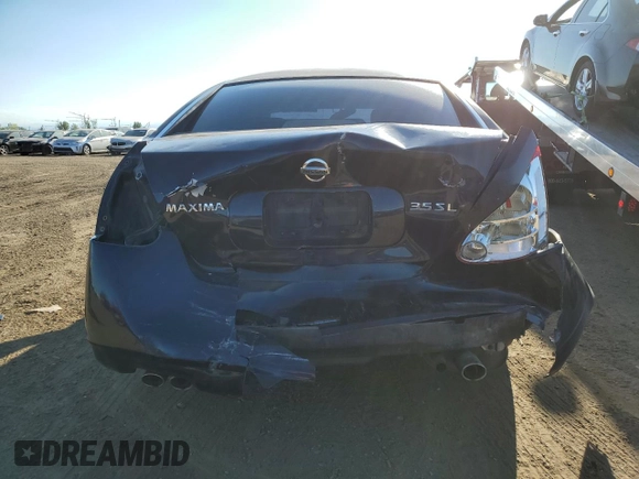 2004 Nissan Maxima SE with VIN 1N4BA41E34C884212, listed as a Copart auction lot 62488914 with 233,071 mi miles and Salvage Title. Bid and sale history available at carsss.com. Image 6.