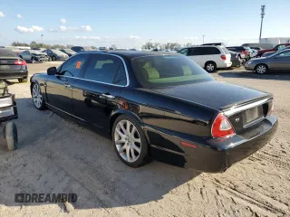 2008 Jaguar XJ with VIN SAJWA79B98SH29042, listed as a Copart auction lot 43599575 with 0 mi miles and Salvage Title. Bid and sale history available at carsss.com. Image 2.