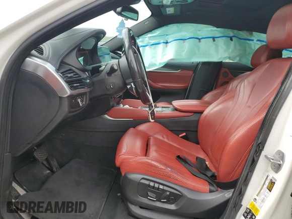 2016 BMW X6 xDrive35i with VIN 5UXKU2C50G0N79015, listed as a Copart auction lot 63098503 with 0 mi miles. Bid and sale history available at carsss.com. Image 7.