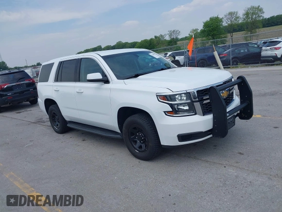 2018 Chevrolet Tahoe Commercial z VIN 1GNSKDEC8JR238969, wystawiony jako IAAI lot #42440047 z przebiegiem 126 373 mil mil oraz . Historia ofert i sprzedaży dostępna na DreamBid. Obrazek 1.