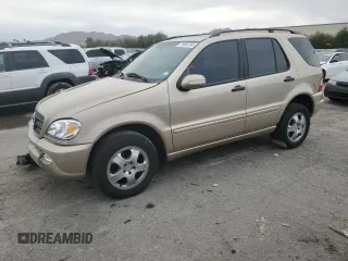 2002 Mercedes-Benz M-Class with VIN 4JGAB54EX2A355722, listed as a Copart auction lot 79066764 with 170,858 mi miles and Salvage Title. Bid and sale history available at carsss.com. Image 1.