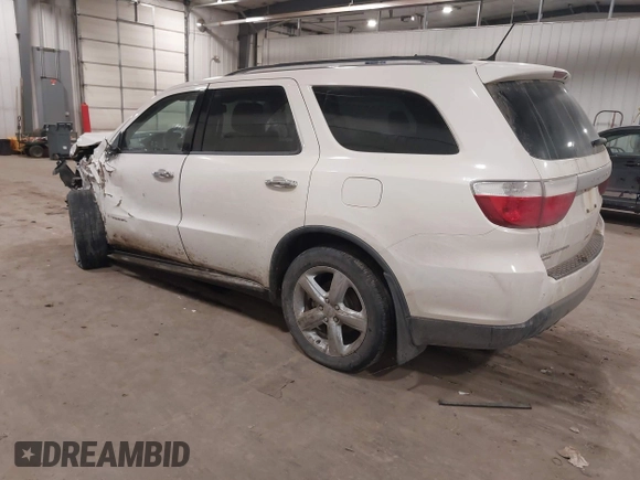 2011 Dodge Durango Citadel with VIN 1D4RE5GG3BC731017, listed as a IAAI auction lot 41406363 with 202,960 mi miles. Bid and sale history available at carsss.com. Image 3.