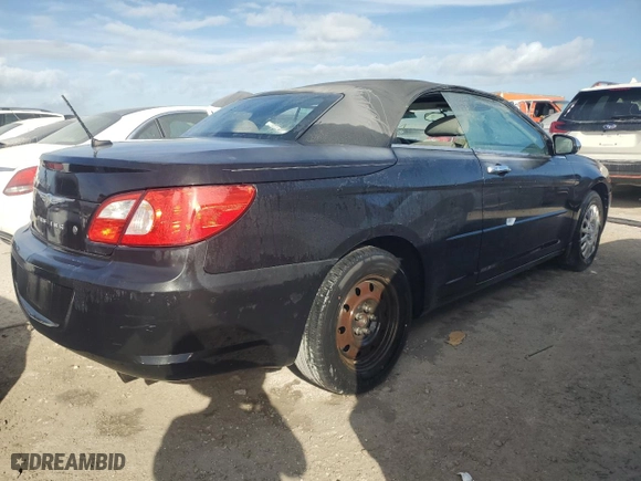 2008 Chrysler Sebring LX with VIN 1C3LC45K58N209016, listed as a Copart auction lot 76274824 with 0 mi miles and Non Repairable. Bid and sale history available at carsss.com. Image 3.