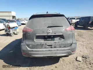 2017 Nissan Rogue SL with VIN 5N1AT2MTXHC827876, listed as a Copart auction lot 46590435 with 149,446 mi miles and Salvage Title. Bid and sale history available at carsss.com. Image 6.