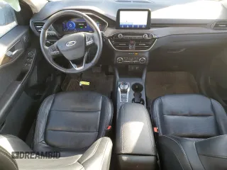 2020 Ford Escape Titanium Hybrid with VIN 1FMCU9DZXLUB46252, listed as a Copart auction lot 88801835 with 64,443 mi miles and Salvage title. Bid and sale history available at DreamBid. Image 8.