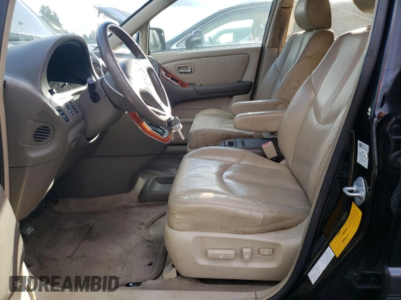 2001 Lexus RX 300 with VIN JTJHF10U110169565, listed as a Copart auction lot 81004264 with 200,863 mi miles and Clean Title. Bid and sale history available at carsss.com. Image 7.