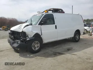 2013 Chevrolet Express Cargo z VIN 1GCZGTCA7D1177735, wystawiony jako Copart lot #48693815 z przebiegiem 101 380 mil mil oraz Szkoda całkowita • Salvage title. Historia ofert i sprzedaży dostępna na DreamBid. Obrazek 1.