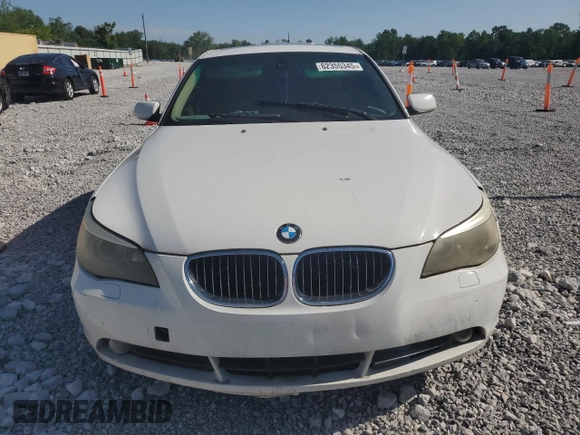 2013 BMW 5 Series 535i xDrive with VIN WBAFU7C5XDDU66464, listed as a Copart auction lot 62355345 with Not provided miles and Salvage title. Bid and sale history available at DreamBid. Image 5.