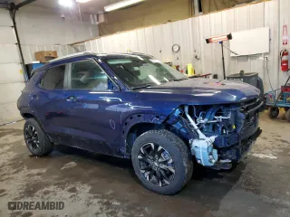 2022 Chevrolet TrailBlazer LT with VIN KL79MRSL4NB030439, listed as a Copart auction lot 88362545 with 50,533 mi miles and Salvage Title. Bid and sale history available at carsss.com. Image 4.