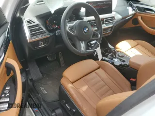 2024 BMW X3 xDrive30i with VIN 5UX53DP01R9U71639, listed as a Copart auction lot 52012865 with 3,316 mi miles and Salvage Title. Bid and sale history available at DreamBid. Image 8.