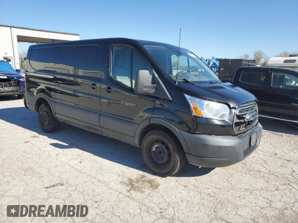 2015 Ford Transit Cargo with VIN 1FTNE1YM4FKB27383, listed as a Copart auction lot 80153074 with 228,321 mi miles and Salvage title. Bid and sale history available at DreamBid. Image 4.