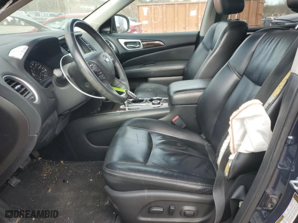 2015 Nissan Pathfinder SV with VIN 5N1AR2MM2FC687648, listed as a Copart auction lot 83905724 with 95,950 mi miles and Salvage Title. Bid and sale history available at carsss.com. Image 7.