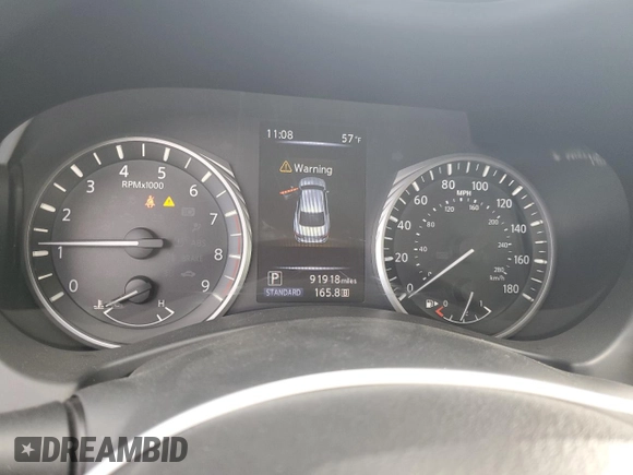 2018 Infiniti Q50 Sport with VIN JN1EV7AP8JM357774, listed as a Copart auction lot 41694395 with 91,918 mi miles and Salvage Title. Bid and sale history available at carsss.com. Image 9.