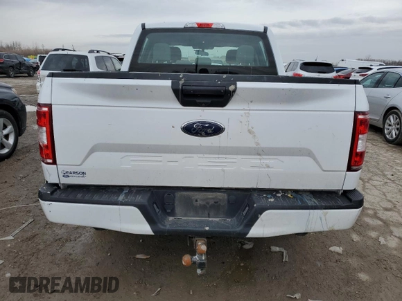 2020 Ford F-150 XL with VIN 1FTEW1C56LKD15847, listed as a Copart auction lot 48144935 with 101,929 mi miles and Salvage Title. Bid and sale history available at carsss.com. Image 6.