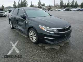 2018 Kia Optima LX with VIN 5XXGT4L3XJG261199, listed as a Copart auction lot 48637255 with 107,293 mi miles and Salvage Title. Bid and sale history available at carsss.com. Image 10.