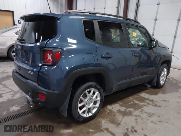 2021 Jeep Renegade 80th Anniversary with VIN ZACNJDBB4MPN30607, listed as a IAAI auction lot 41083100 with Not Provided miles and . Bid and sale history available at DreamBid. Image 4.