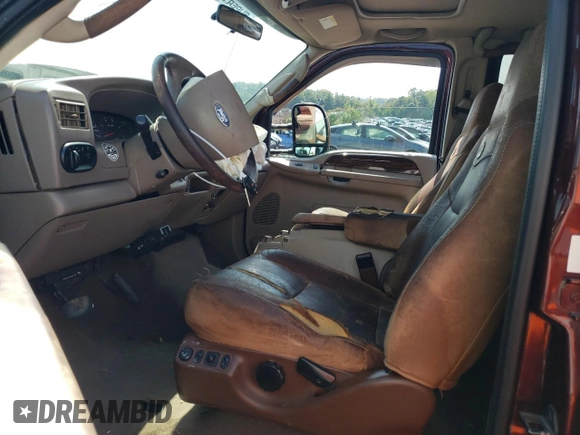 2004 Ford F-350 XL with VIN 1FTSW31P34EC83264, listed as a Copart auction lot 66875274 with 263,081 mi miles and Salvage title. Bid and sale history available at DreamBid. Image 7.