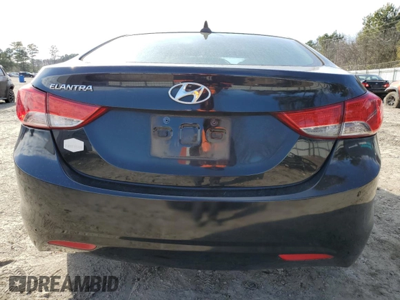 2013 Hyundai Elantra GLS z VIN 5NPDH4AE9DH388396, wystawiony jako Copart lot #48614055 z przebiegiem 96 982 mil mil oraz Szkoda całkowita • Salvage title. Historia ofert i sprzedaży dostępna na DreamBid. Obrazek 6.