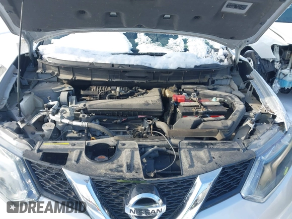 2015 Nissan Rogue SL with VIN 5N1AT2MT7FC758058, listed as a IAAI auction lot 41303736 with 43,649 mi miles. Bid and sale history available at carsss.com. Image 10.