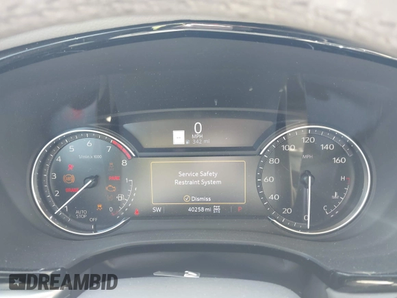 2020 Cadillac XT5 Premium Luxury AWD with VIN 1GYKNDRS8LZ233284, listed as a IAAI auction lot 42052483 with 40,258 mi miles and . Bid and sale history available at DreamBid. Image 7.