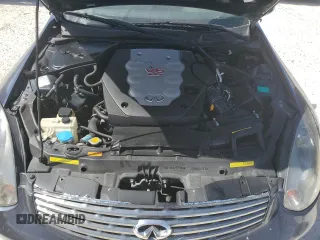 2004 Infiniti G35 w/Leather with VIN JNKCV54E54M828723, listed as a Copart auction lot 76786284 with 113,540 mi miles and Salvage Title. Bid and sale history available at DreamBid. Image 11.