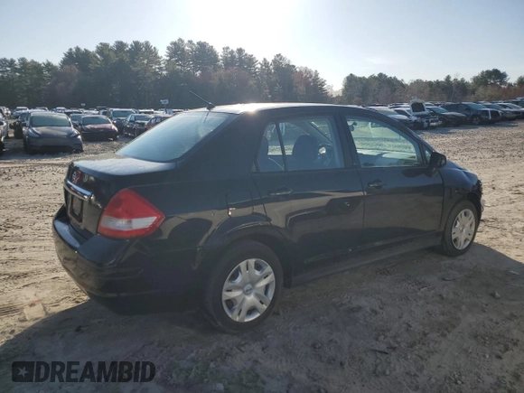 2010 Nissan Versa S with VIN 3N1BC1APXAL389593, listed as a Copart auction lot 52140555 with 110,438 mi miles and Non Repairable. Bid and sale history available at DreamBid. Image 3.