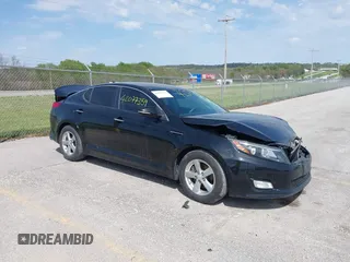 2015 Kia Optima LX with VIN 5XXGM4A79FG394563, listed as a IAAI auction lot 42077359 with 115,124 mi miles and . Bid and sale history available at DreamBid. Image 1.