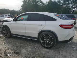 2017 Mercedes-Benz GLE 43 AMG with VIN 4JGED6EB6HA050779, listed as a Copart auction lot 57034365 with Not provided miles and Salvage title. Bid and sale history available at DreamBid. Image 2.