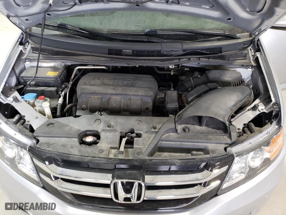 2014 Honda Odyssey Touring with VIN 5FNRL5H96EB104385, listed as a Copart auction lot 48571515 with 159,718 mi miles and Salvage Title. Bid and sale history available at carsss.com. Image 14.