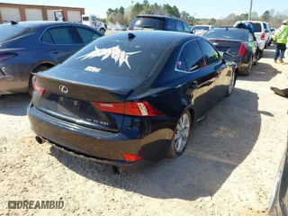 2016 Lexus IS 300 with VIN JTHCM1D23G5010925, listed as a IAAI auction lot 41890318 with 109,253 mi miles. Bid and sale history available at carsss.com. Image 4.