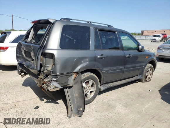 2007 Honda Pilot EX-L z VIN 2HKYF18537H508922, wystawiony jako Copart lot #55445015 z przebiegiem 209 373 mil mil oraz Szkoda całkowita • Salvage title. Historia ofert i sprzedaży dostępna na DreamBid. Obrazek 3.