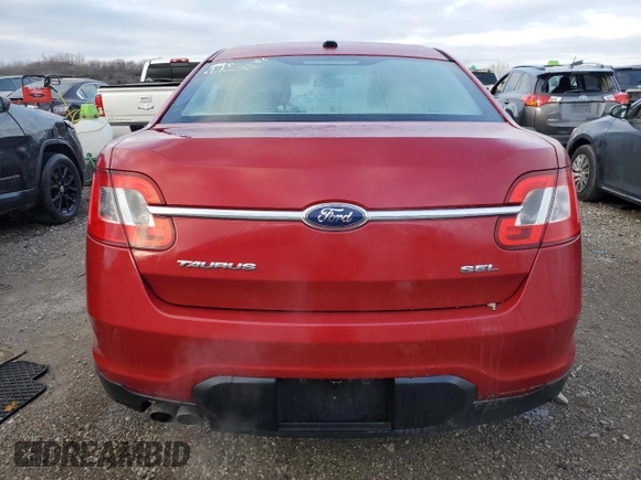 2012 Ford Taurus SEL with VIN 1FAHP2EW0CG133348, listed as a Copart auction lot 83031894 with 231,825 mi miles and Salvage Title. Bid and sale history available at DreamBid. Image 6.
