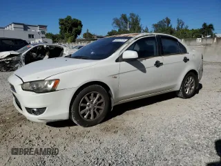 2010 Mitsubishi Lancer DE with VIN JA32U1FU9AU006742, listed as a Copart auction lot 48222175 with 110,989 mi miles and Salvage Title. Bid and sale history available at carsss.com. Image 1.