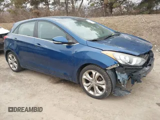 2015 Hyundai Elantra GT with VIN KMHD35LH2FU238565, listed as a IAAI auction lot 41729293 with 196,167 mi miles. Bid and sale history available at carsss.com. Image 1.